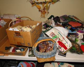 It looks a bit of a mess, but there are lots of treasures here