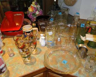 We have some outstanding collectible glassware too