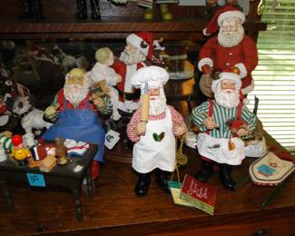 That Santa with the rolling pin about to smack down those bad little children