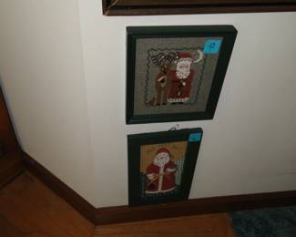 More and more crossed stitched items