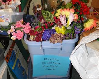 Lots and lots of floral picks
