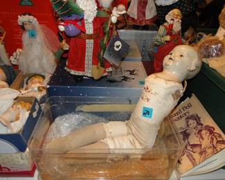 There is the scary doll