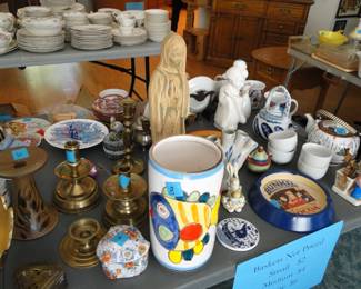 Ceramic pieces as well
