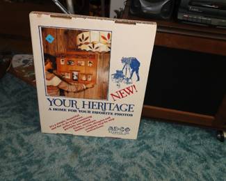 Vintage collage frame