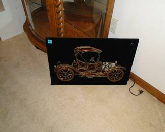 Copper wire artwork