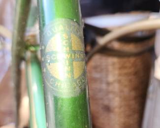 Schwinn Suburban green bicycle