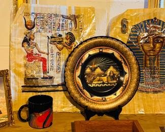 Vintage Egyptian art