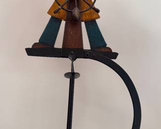 Nautical helmsman pendulum art piece