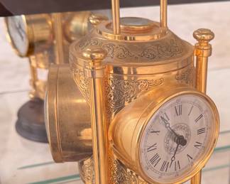 Franklin Mint meteorological clock