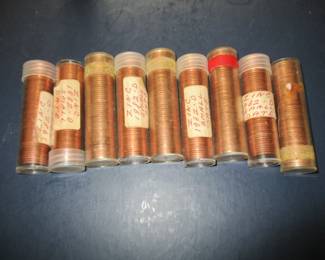 new pennies assorted dates 