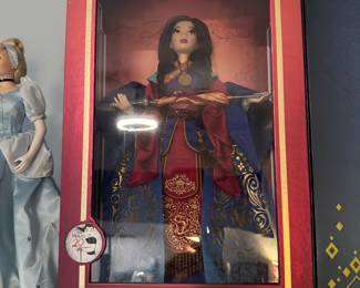 Limited Edition Disney Designer 17" Mulan 20th Anniversary Doll (1 of 5500) 
