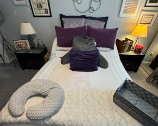 Adjustable bed frame with remote 