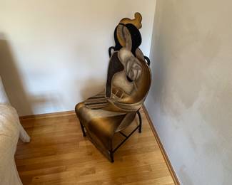 Picasso chair from Z Gallerie. Originally $1,100. Sticker still on it.
