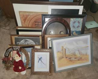 Assorted art work