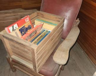 Antique recliner