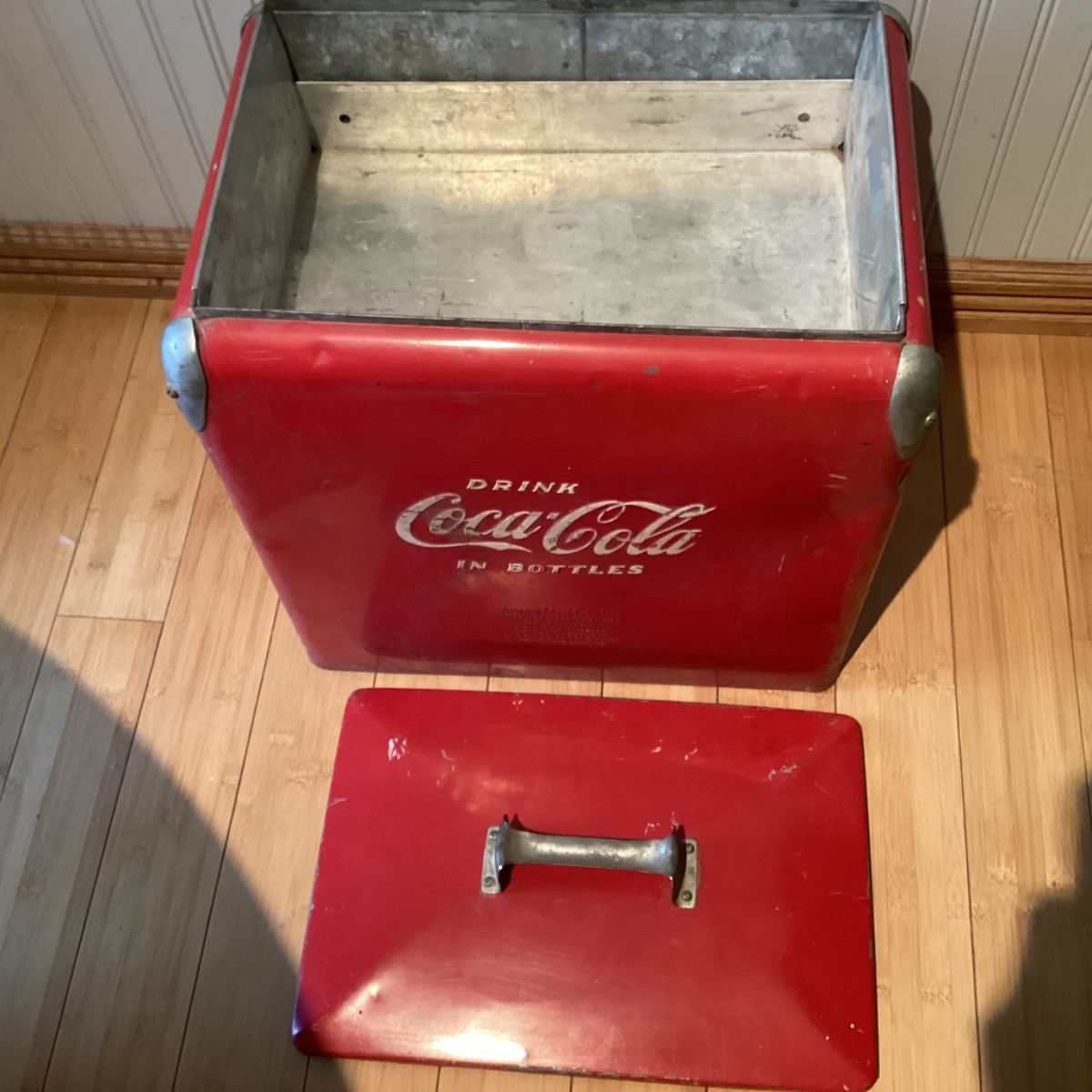 Vintage Coca Cola cooler
