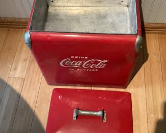 Vintage Coca Cola cooler