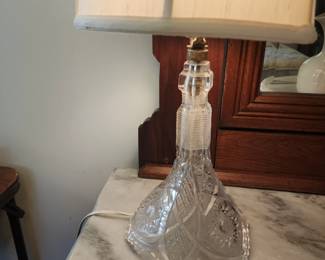 Antique Crystal lamp