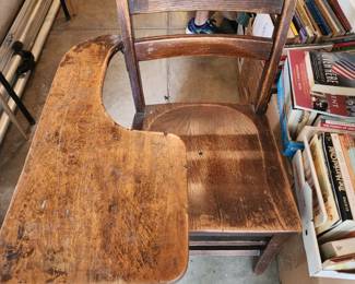 Old school desk