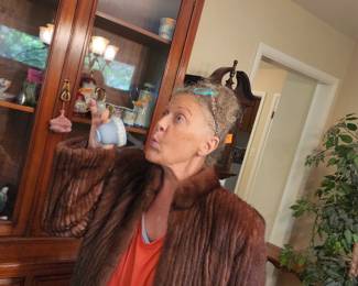 Mink coat