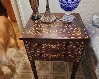 Antique Hand painted cabinet