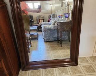 Large Antique Mirror