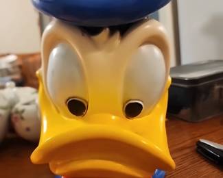 1971 Donald Duck piggy bank
