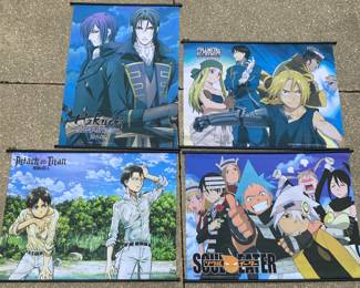 Anime wall scrolls