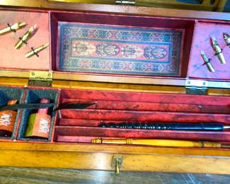 Vintage calligraphy set