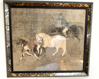 Antique Chinese Dynasty Lithograph