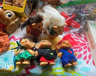 Vintage 1964 Troll Dam Things