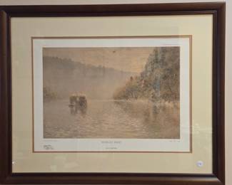 “Burley Ride” Print by Paul Sawyier