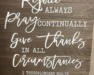 Encouraging words!