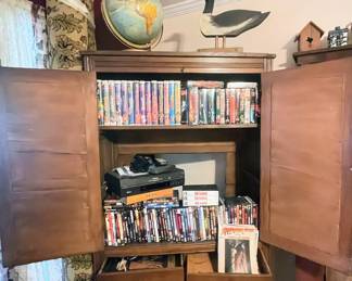Classic DVD's VHS and cassette tapes