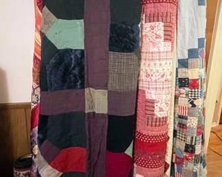 Hand stitched quilts