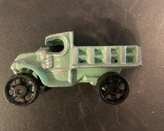 Antique 1930's A.C. Williams Cast Iron Mack C-Cab Stake Truck