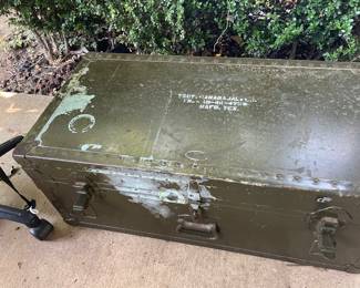 Military issued trunk