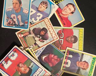1970's Topps Football cards