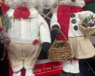 Holiday Living 10.25-in Figurine Fox Christmas Decor