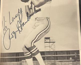 Autograph 1970's Roger Staubach/Dallas Cowboys photo