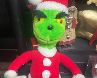 Vintage plush grinch