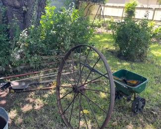 Antique Wagon Wheel