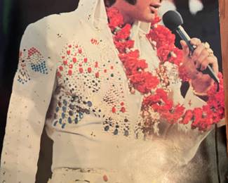 Original 1975 Elvis Presley Las Vegas Poster