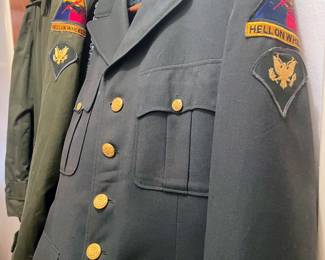 Vintage Hell on wheels military uniforms