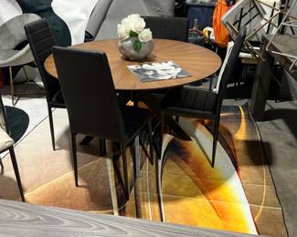 Table $100 chairs $25 each