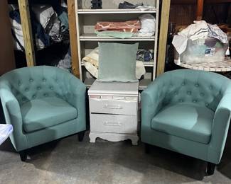 Middle night stand not for sale, chairs $60 each
