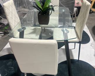 Table $150 and chairs $25 each