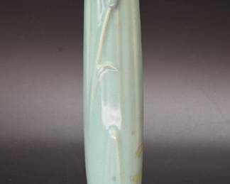 Vintage Cattail Bud Vase