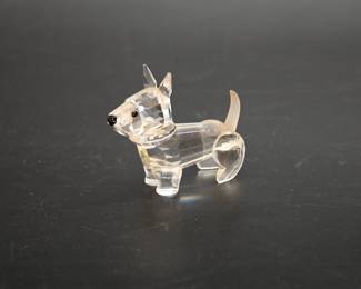 Swarovski Crystal Scottie Dog
