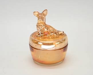 Carnival Glass Scottie